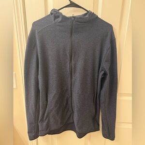 lululemon athletica Men's Navy Zip-Up Sweater